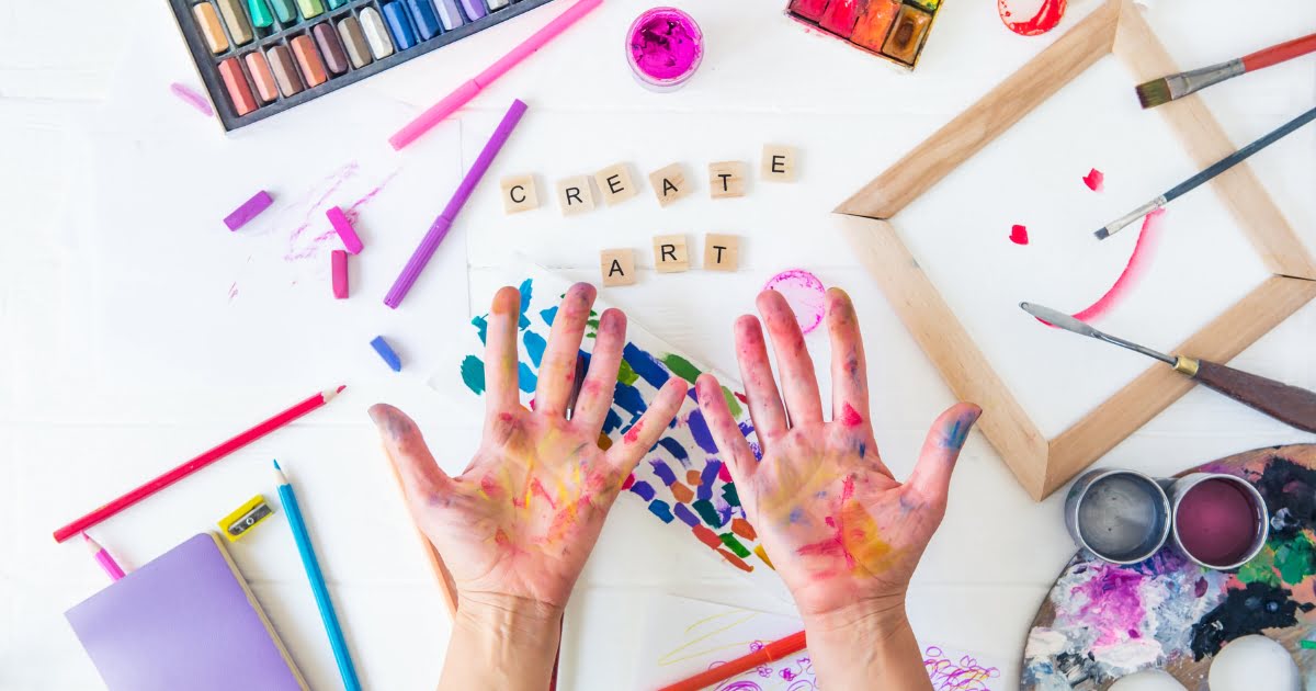 Indian art therapy session