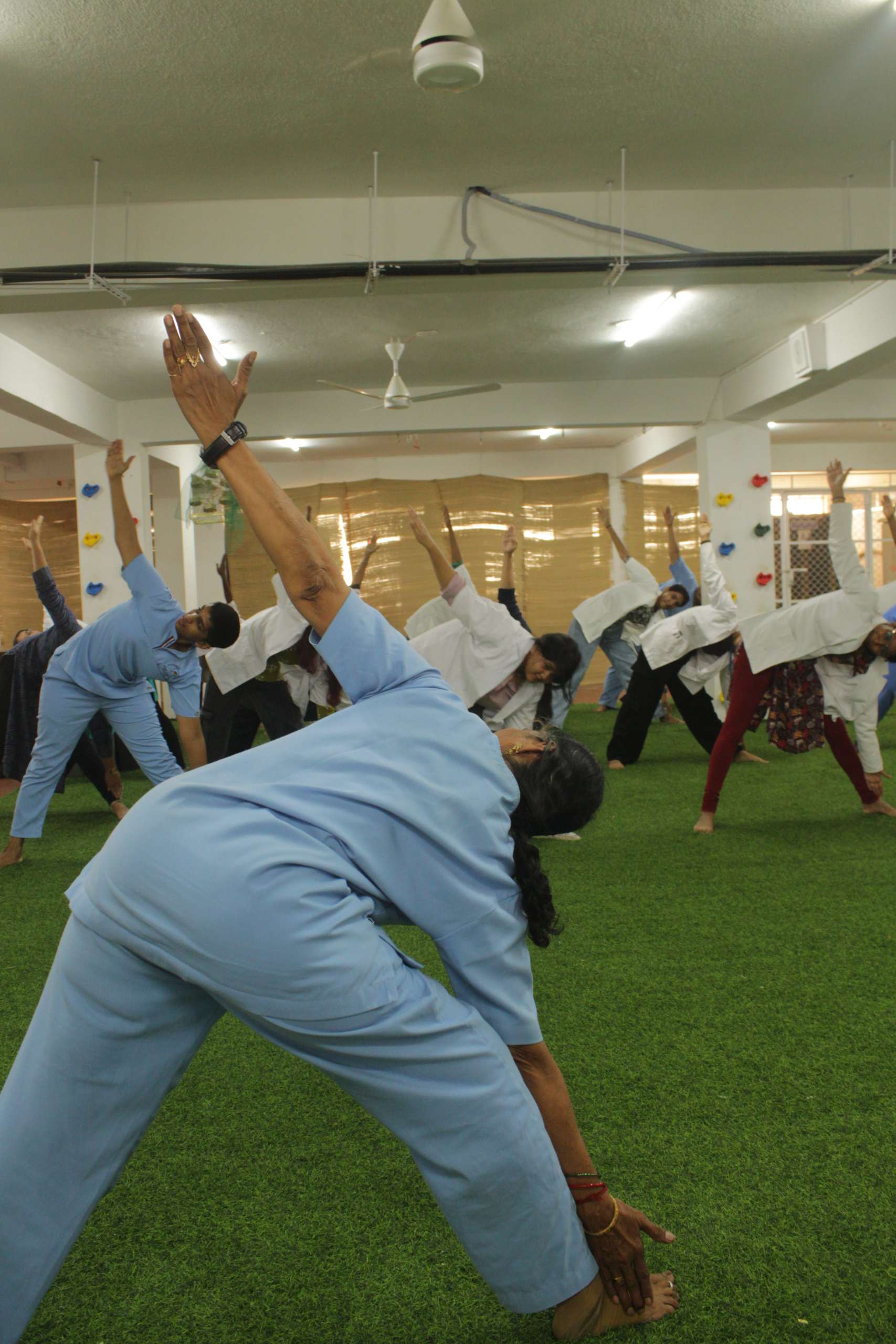 Yoga Day Event at Mind and Brain Hospital