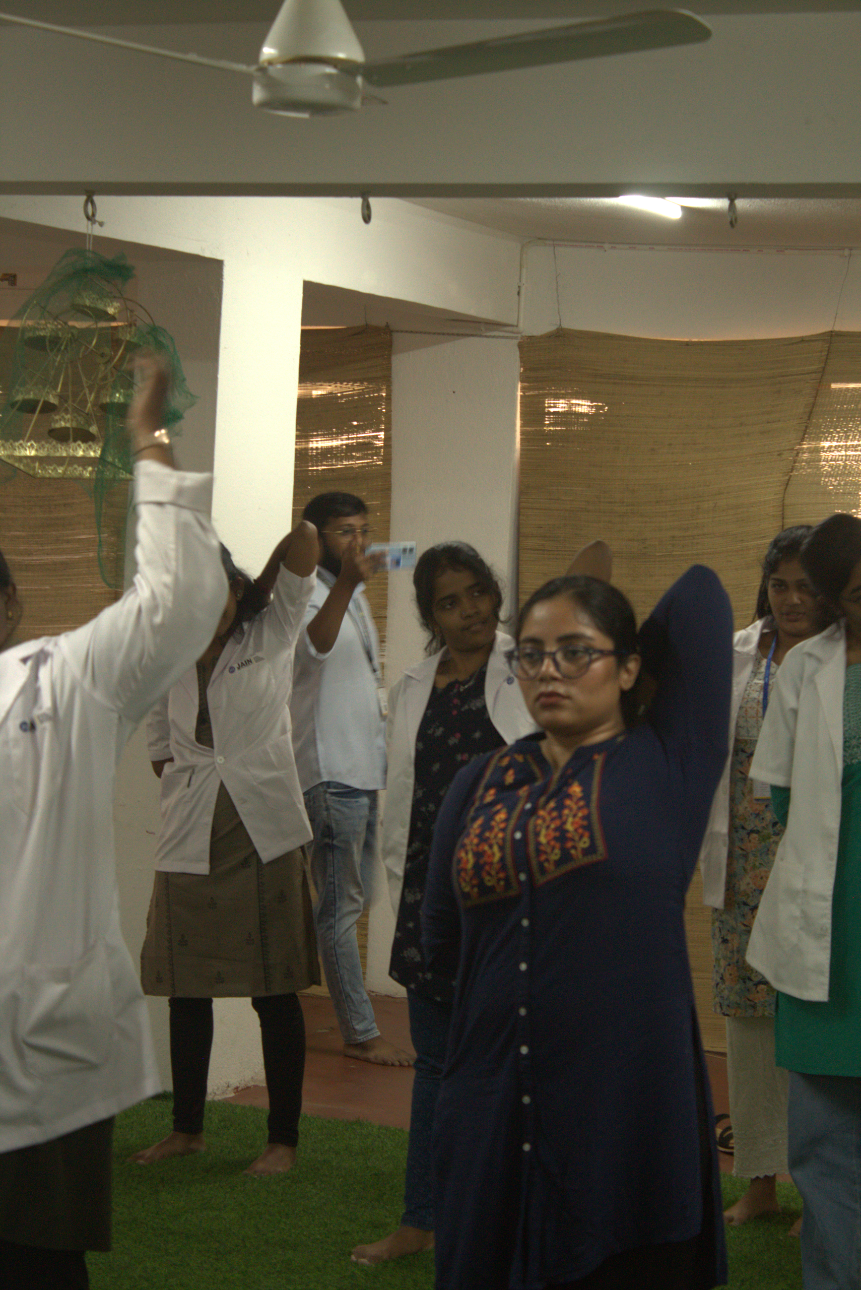 Yoga session Mind and Brain Hospital Bengaluru