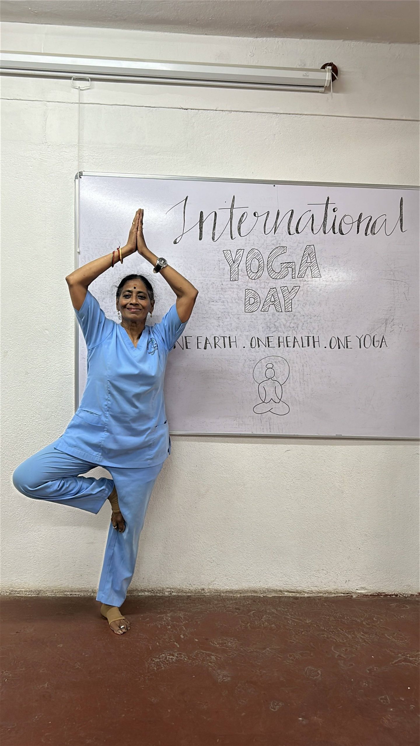 International Yoga Day at Mind and Brain Hospital