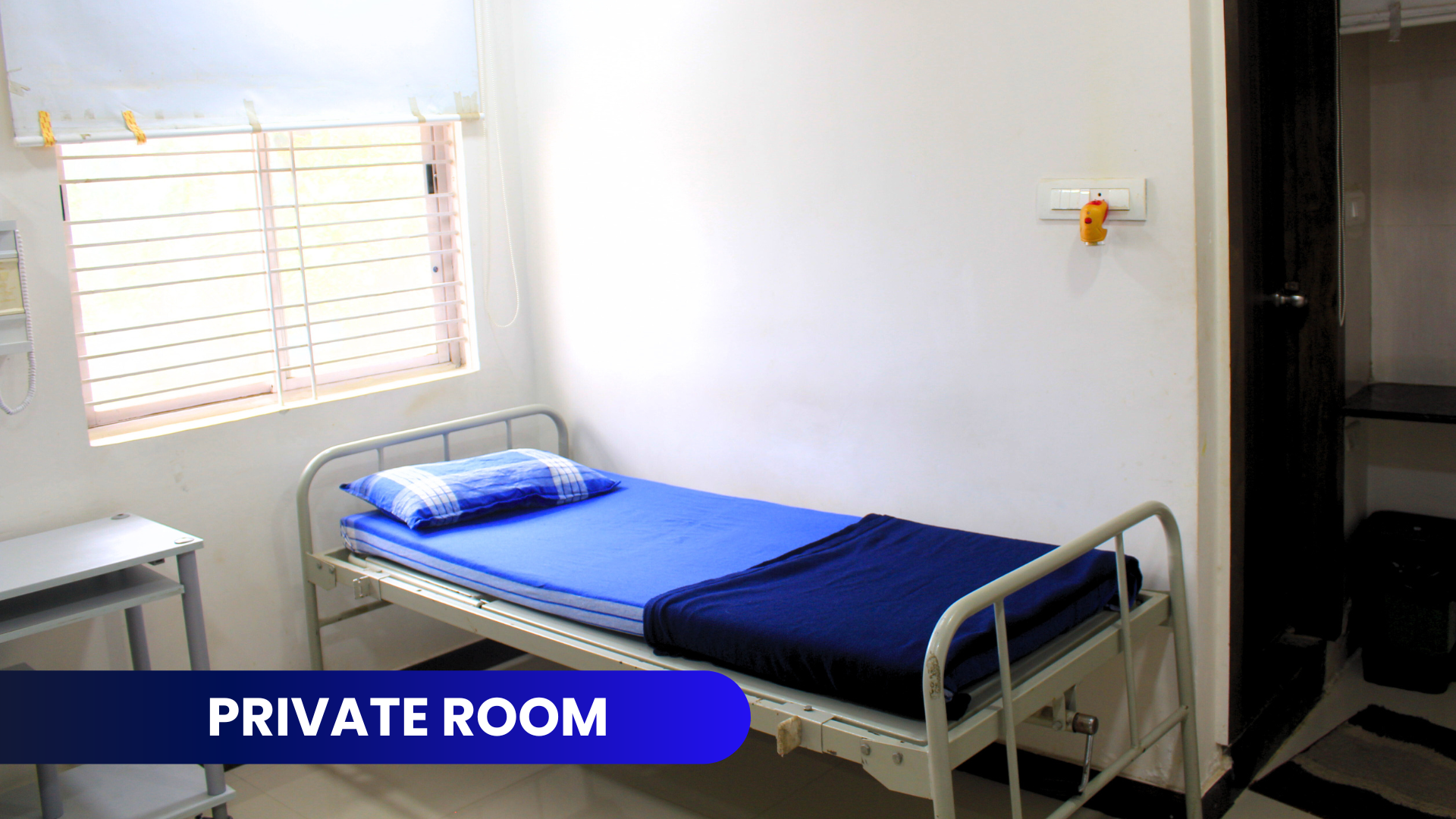 Private room in Mind and brain hospital