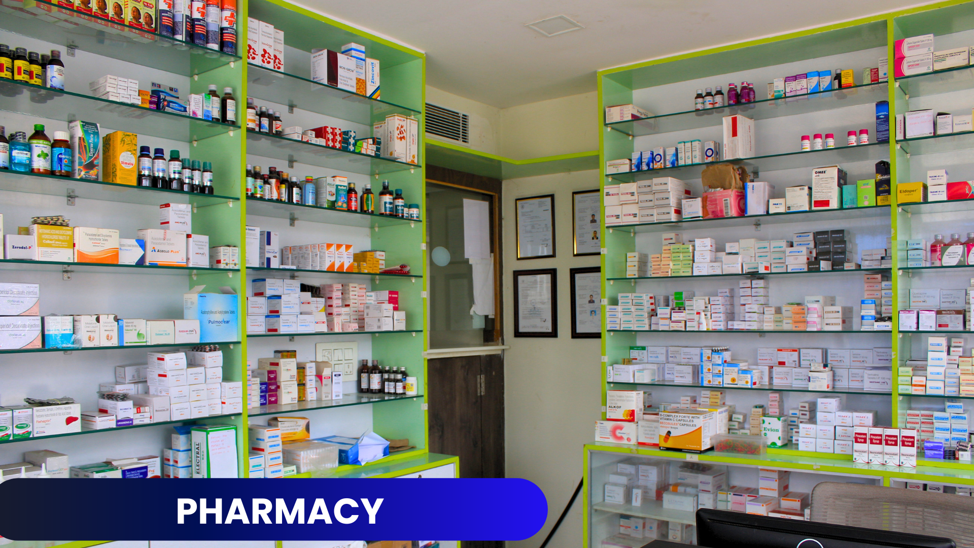 Pharmacy in Mind and Brain hospital