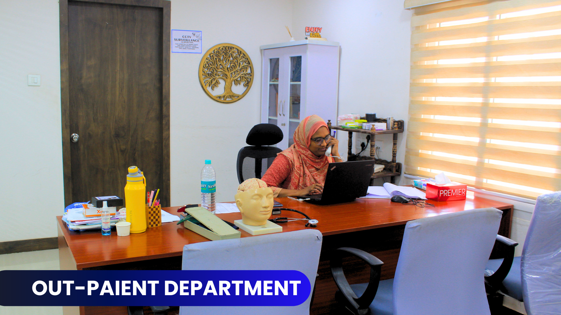 Out-patient department in Mind and Brain hospital