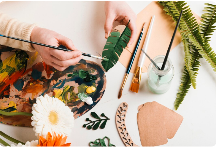 Indian art and mental health activity