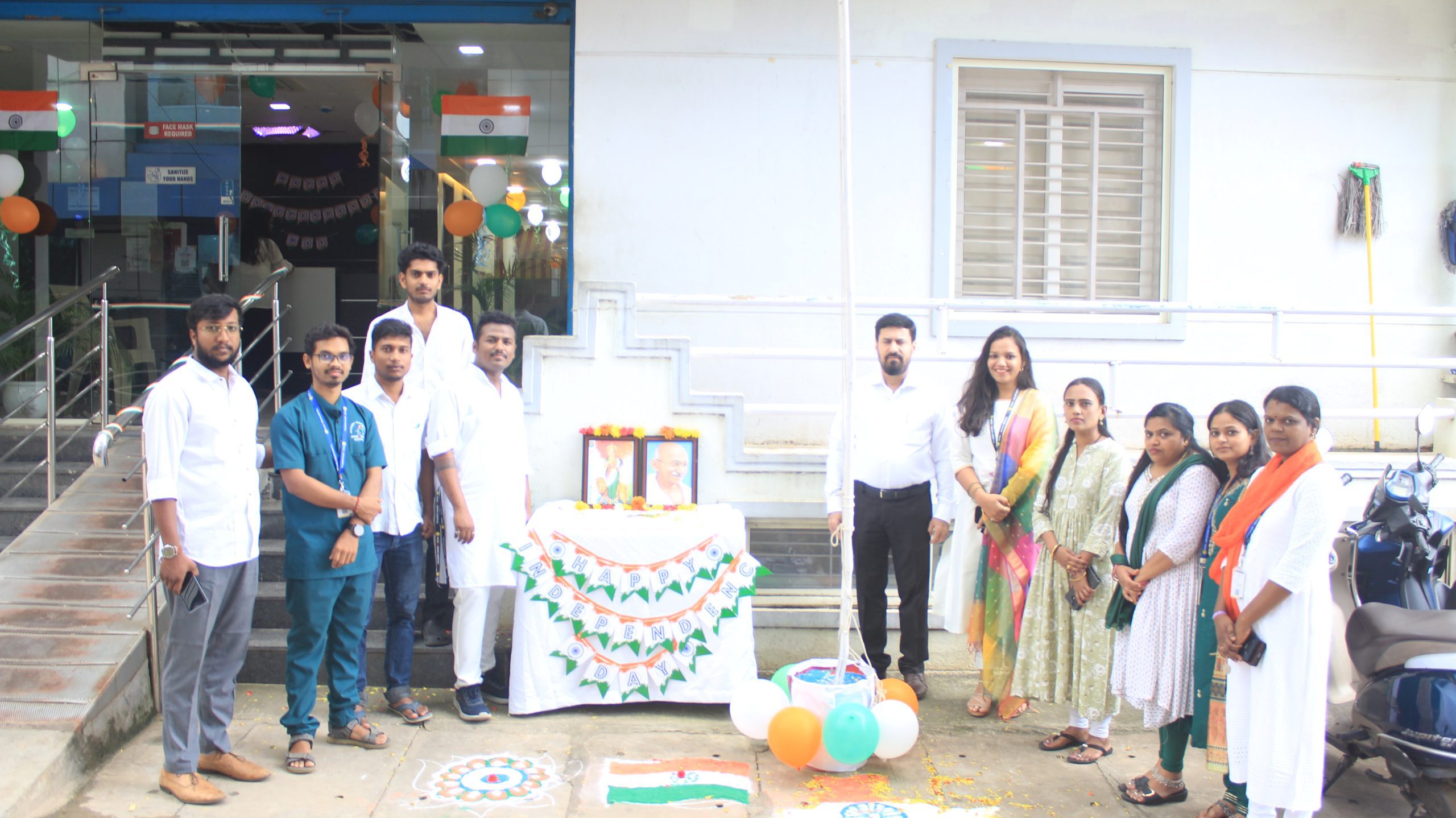 Independence Day celebration at Mind and Brain Hospital