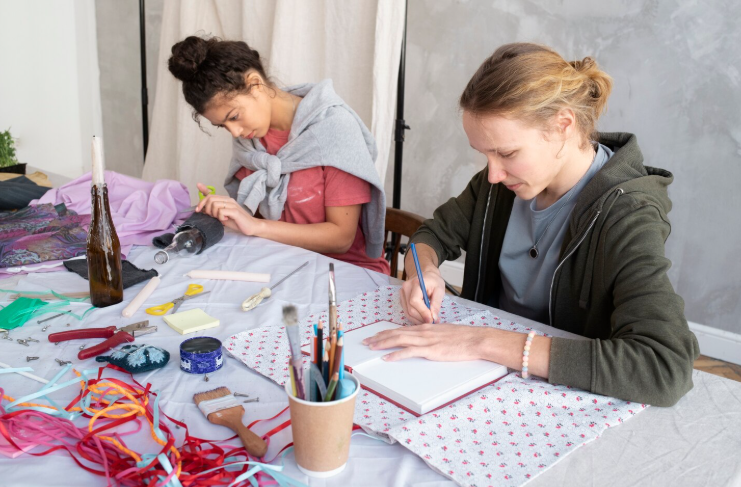 Indian art therapy creative activity